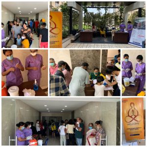 Covid Vaccination Drive Whitefield