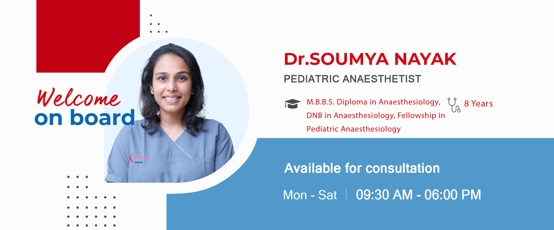 pediatric anaesthesiologist