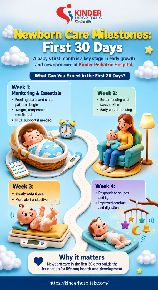 Newborn Care Milestones 