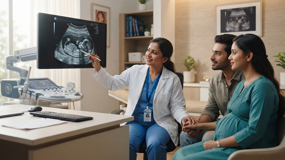 Ultrasound scans during pregnancy